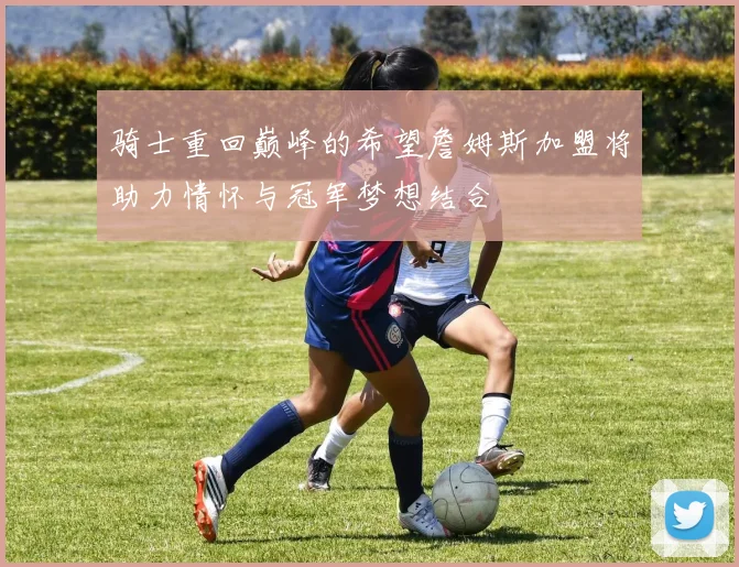 骑士重回巅峰的希望詹姆斯加盟将助力情怀与冠军梦想结合